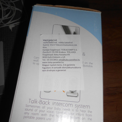 Vtech BM2600 kamerás bébiőr