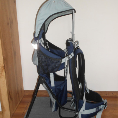 Bébé Comfort fémvázas háti hordozó, túra hordozó 