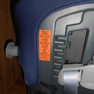 Britax Römer Evolva 123 Sl Sict isofix gyerekülés 9-36 kg